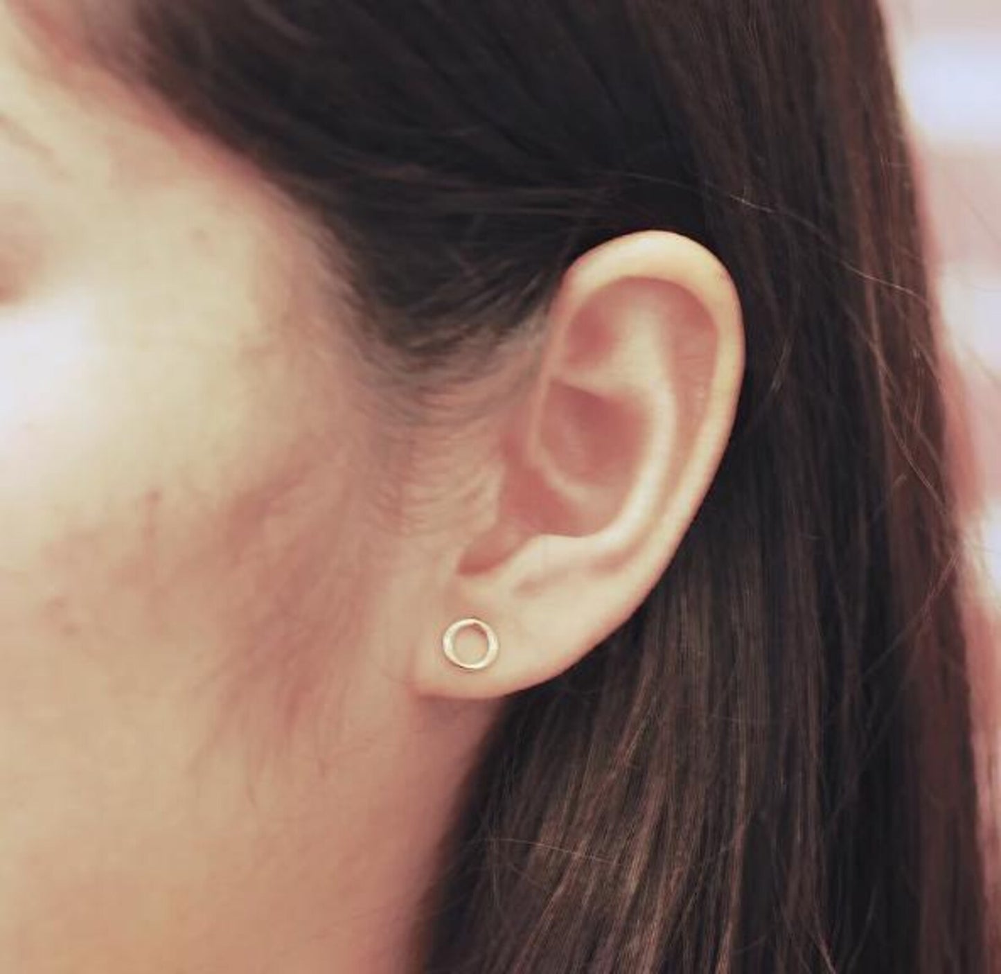 You are Good Circle Stud Earrings